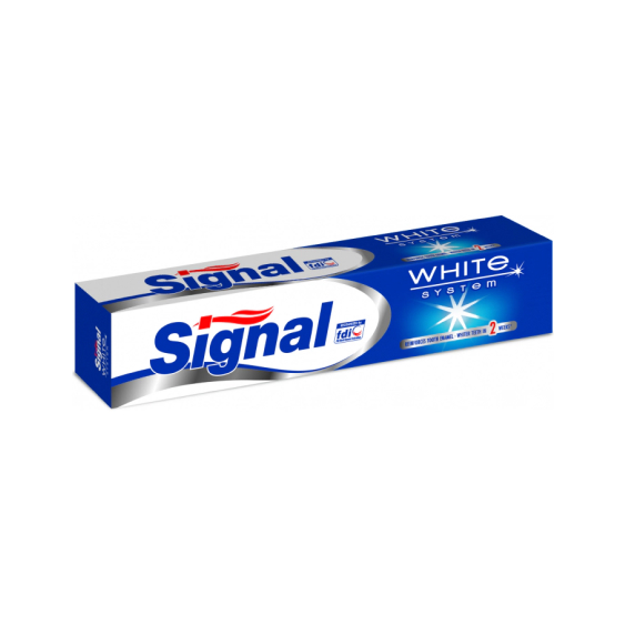 خمیر دندان سفید کننده سیگنال Signal خمیر دندان سفید کننده سیگنال Signal اصل مدل white system